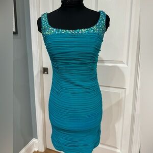 NEW LaFemme Teal Party Dress size 0